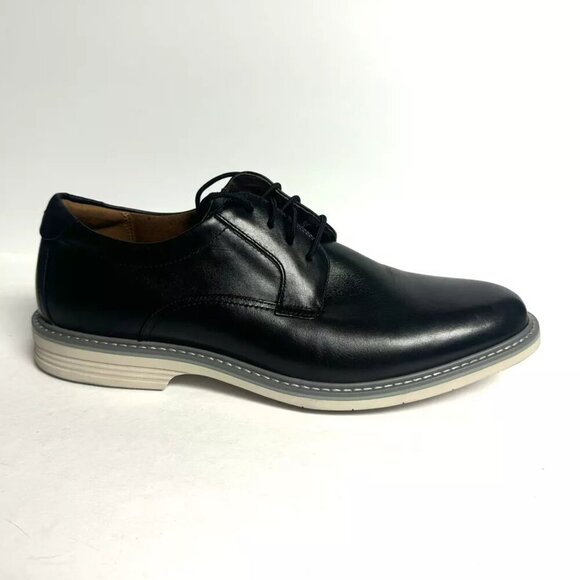 Nunn Bush Mens Norwalk Plain Toe Oxford Black Size 14 M main image 5